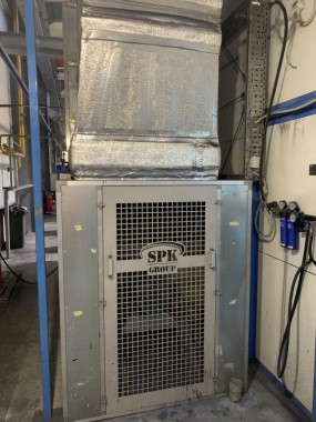 Комплекс подготовки и покраски для деталей с подвесной транспортной системой SPK Комплекс подготовки и покраски для деталей с подвесной транспортной системой SPK