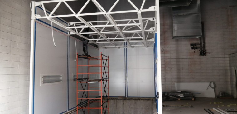 Окрасочно-сушильная камера для легковой коммерческой техники SPK-8.4.4