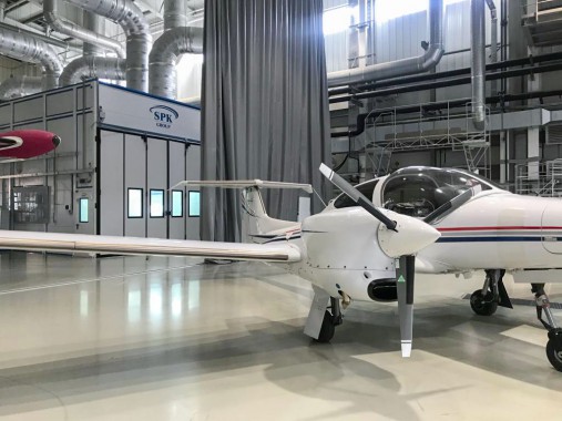 Камера покрасочно-сушильная для деталей самолетов SPK-22.6.5 Камера покрасочно-сушильная для деталей самолетов SPK-22.6.5