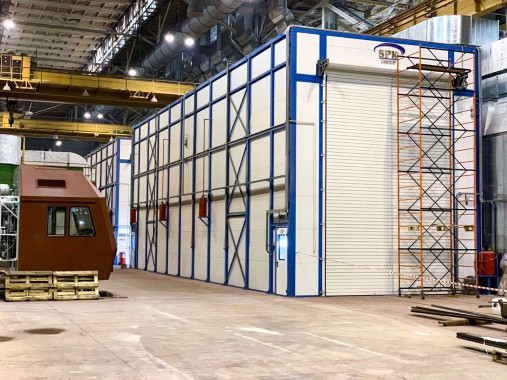 Камера покраски и сушки для деталей электровозов SPK-P 22.6.7, Свердловская область Камера покраски и сушки для деталей электровозов SPK-P 22.6.7, Свердловская область