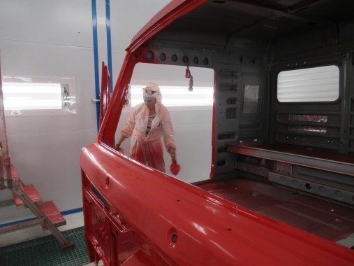Окрасочно-сушильная камера для кабин грузовых автомобилей SPK Окрасочно-сушильная камера для кабин грузовых автомобилей SPK