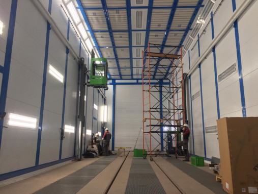 Камера покраски и сушки для деталей электровозов SPK-P 22.6.7, Свердловская область Камера покраски и сушки для деталей электровозов SPK-P 22.6.7, Свердловская область