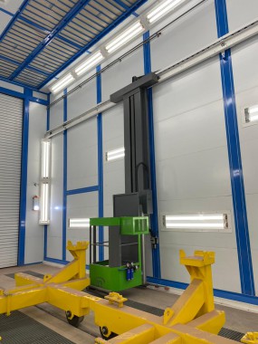 Камера покраски и сушки для деталей электровозов SPK-P 22.6.7, Свердловская область Камера покраски и сушки для деталей электровозов SPK-P 22.6.7, Свердловская область