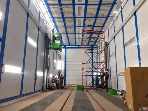 Камера покраски и сушки для деталей электровозов SPK-P 22.6.7, Свердловская область Камера покраски и сушки для деталей электровозов SPK-P 22.6.7, Свердловская область