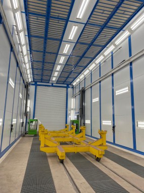 Камера покраски и сушки для деталей электровозов SPK-P 22.6.7, Свердловская область Камера покраски и сушки для деталей электровозов SPK-P 22.6.7, Свердловская область