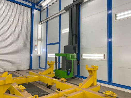 Камера покраски и сушки для деталей электровозов SPK-P 22.6.7, Свердловская область Камера покраски и сушки для деталей электровозов SPK-P 22.6.7, Свердловская область