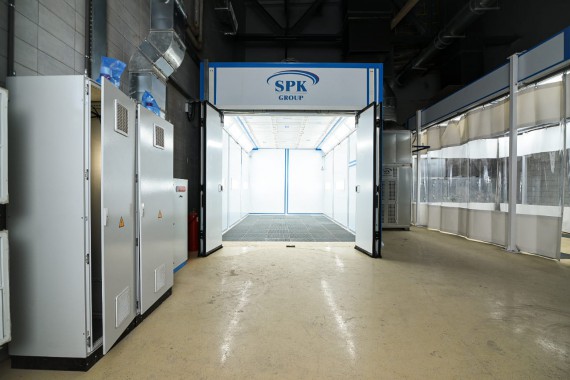 Окрасочно-сушильная камера для легковой коммерческой техники SPK-8.4.4