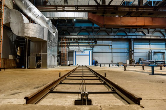 Комплекс подготовки поверхности и окраски для стальных металлоконструкций, Тверская обл.