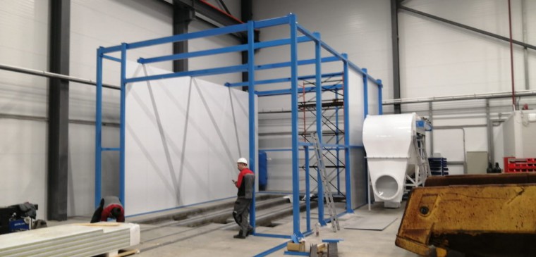 Дробеструйная камера SPK T-10.5.6, г. Березовский