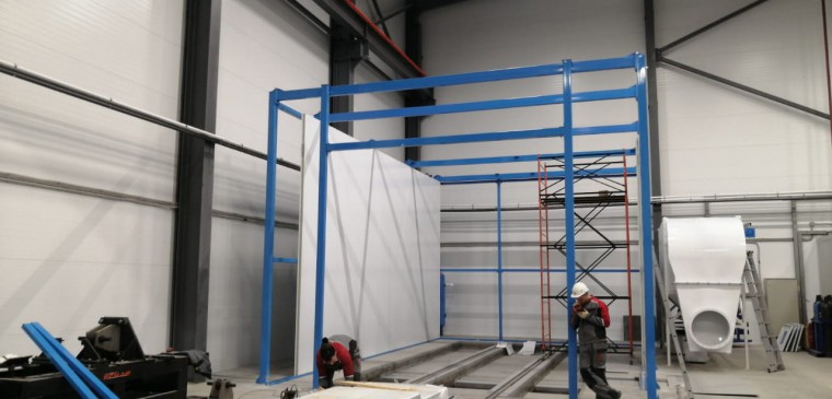 Дробеструйная камера SPK T-10.5.6, г. Березовский