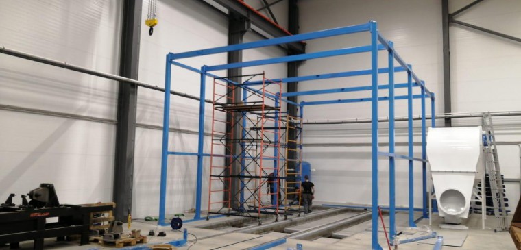 Дробеструйная камера SPK T-10.5.6, г. Березовский