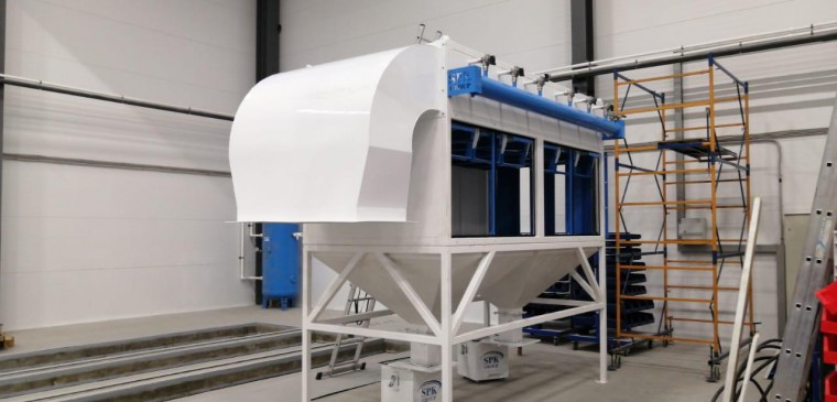 Дробеструйная камера SPK T-10.5.6, г. Березовский