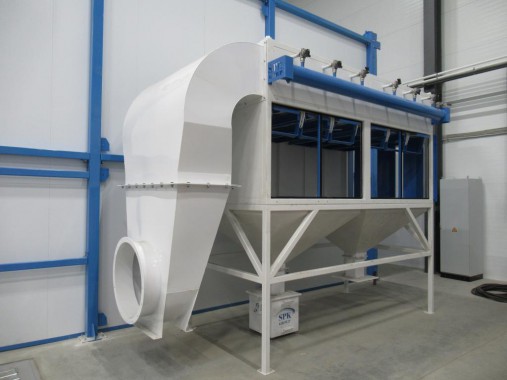 Дробеструйная камера SPK T-10.5.6, г. Березовский