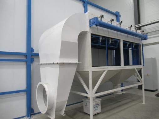 Дробеструйная камера SPK T-10.5.6, г. Березовский