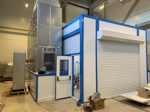 Дробеструйная камера SPK-T 7.5.4 и окрасочно-сушильная камера  SPK 6.5.4, г. Москва