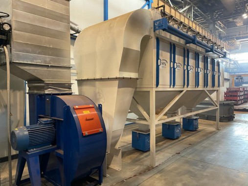 Дробеструйная камера для ж/д транспорта SPK-12.6.6, г. В. Пышма (Свердловская обл.) Дробеструйная камера для ж/д транспорта SPK-12.6.6, г. В. Пышма (Свердловская обл.)