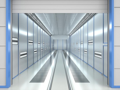 Уличная окрасочно-сушильная камера для крановой техники SPK-40.6.6