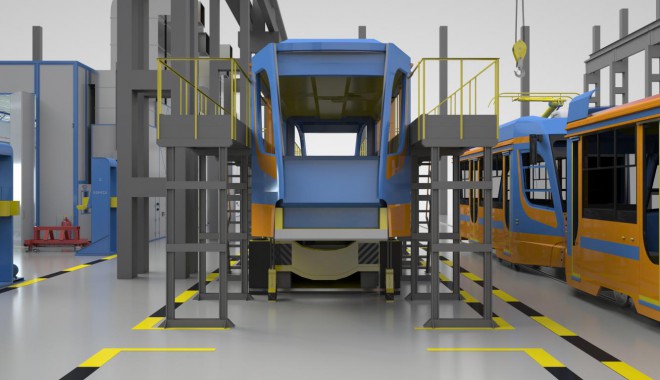 Комплекс подготовки, окраски и проверки герметичности вагонов SPK Комплекс подготовки, окраски и проверки герметичности вагонов SPK