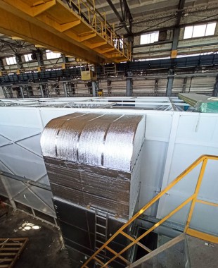 Окрасочно-сушильная камера для локомотивов SPK-P 22.6.5, г. Коломна Окрасочно-сушильная камера для локомотивов SPK-P 22.6.5, г. Коломна