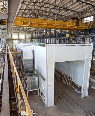 Окрасочно-сушильная камера для локомотивов SPK-P 22.6.5, г. Коломна Окрасочно-сушильная камера для локомотивов SPK-P 22.6.5, г. Коломна