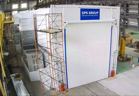 Окрасочно-сушильная камера для локомотивов SPK-P 22.6.5, г. Коломна Окрасочно-сушильная камера для локомотивов SPK-P 22.6.5, г. Коломна