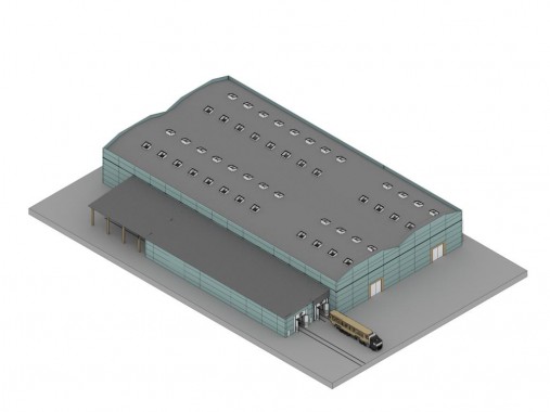 Комплекс подготовки и покраски для трамвайных вагонов SPK