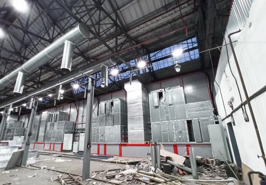 Окрасочно-сушильная камера для электровозов SPK-56.6.7., г. Улан-Удэ