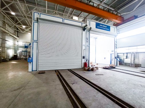 Проектирование, строительство и монтаж комплекса дробеструйной и окрасочно-сушильной камер SPK, г. Оренбург Проектирование, строительство и монтаж комплекса дробеструйной и окрасочно-сушильной камер SPK, г. Оренбург