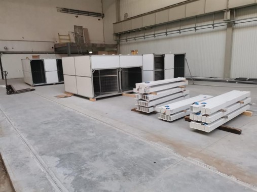 Линия подготовки и окраски кузовов и рам самосвалов, г. Калининград