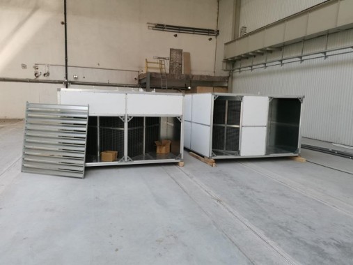 Линия подготовки и окраски кузовов и рам самосвалов, г. Калининград