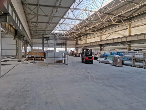 Линия подготовки и окраски кузовов и рам самосвалов, г. Калининград