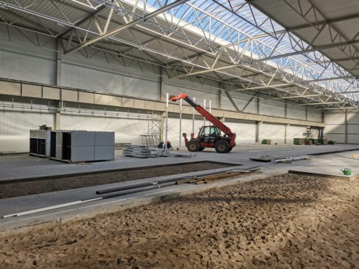 Линия подготовки и окраски кузовов и рам самосвалов, г. Калининград