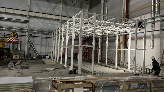 Камера окраски и сушки для автомобильных агрегатов SPK-15.6.4