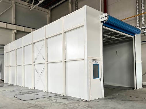 Камера окраски и сушки для автомобильных агрегатов SPK-15.6.4