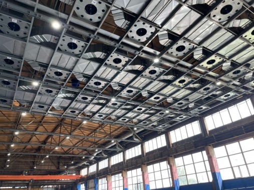 Зона открытой окраски SPK-OPSS-18.21.7 и дробеструйная камера SPK-SBB-15.5, г. Омск