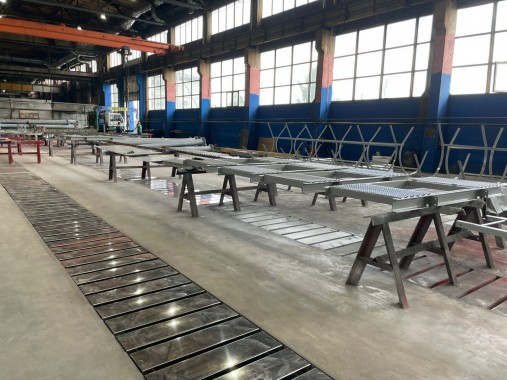 Зона открытой окраски SPK-OPSS-18.21.7 и дробеструйная камера SPK-SBB-15.5, г. Омск