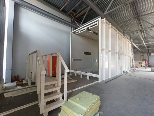 Покрасочный комплекс SPK: окрасочно-сушильные и дробеструйные камеры, г. Н. Новгород Покрасочный комплекс SPK: окрасочно-сушильные и дробеструйные камеры, г. Н. Новгород