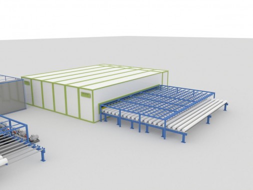 Линия роботизированной окраски труб SPK