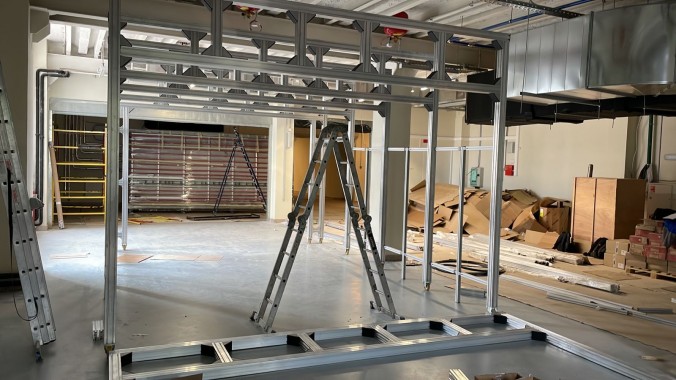 Окрасочно-сушильная камера телескопического типа SPK-SCB(Fx)-7.4.4 для художественно-производственных мастерских, г. Москва Окрасочно-сушильная камера телескопического типа SPK-SCB(Fx)-7.4.4 для художественно-производственных мастерских, г. Москва