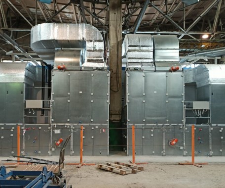 Комплекс камер SPK для мойки, окраски и сушки сельхозтехники, п. Орловский