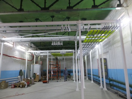 Линия порошковой окраски SPK, г. Екатеринбург