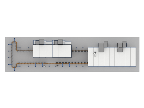 Окрасочно-сушильный комплекс для военной техники