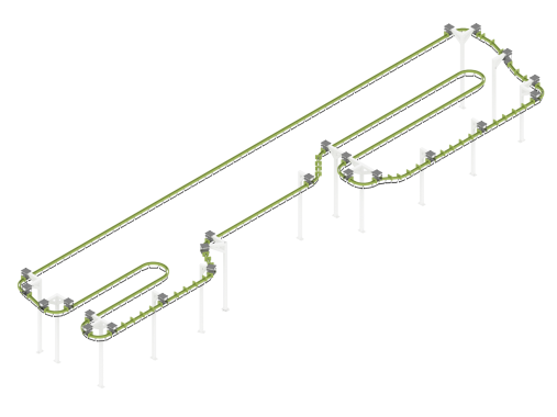 Линия порошковой окраски с монорельсовым конвейером для аппаратов пневматического тормозного привода Линия порошковой окраски с монорельсовым конвейером для аппаратов пневматического тормозного привода