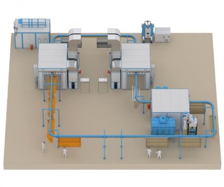 Комплекс подготовки поверхности металлоконструкций SPK GROUP