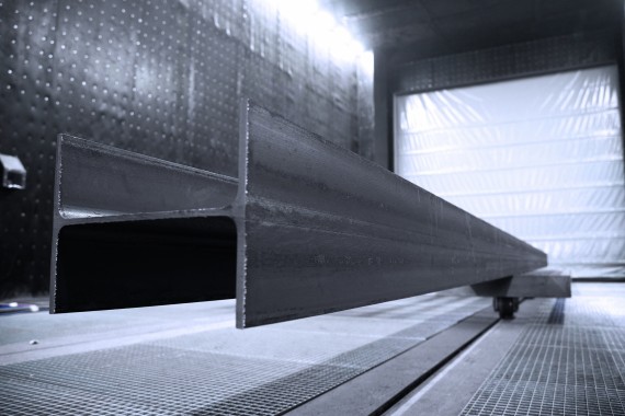 Дробеструйная камера проходного типа SPK-SBB-14.7.6 для спецтехники в г. Чита Дробеструйная камера проходного типа SPK-SBB-14.7.6 для спецтехники в г. Чита