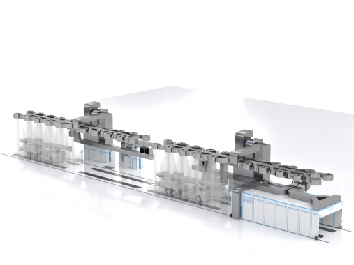 Зона открытой окраски для полуприцепов, автомобильных кранов и спецфургонов