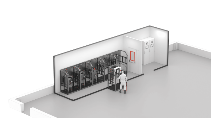 Комплекс оборудования для подготовки, подачи, смешивания и нанесения жидких лакокрасочных материалов 