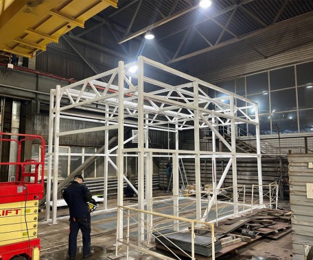 Окрасочно-сушильная камера для нефтегазового оборудования, г. Ленинск-Кузнецк Окрасочно-сушильная камера для нефтегазового оборудования, г. Ленинск-Кузнецк