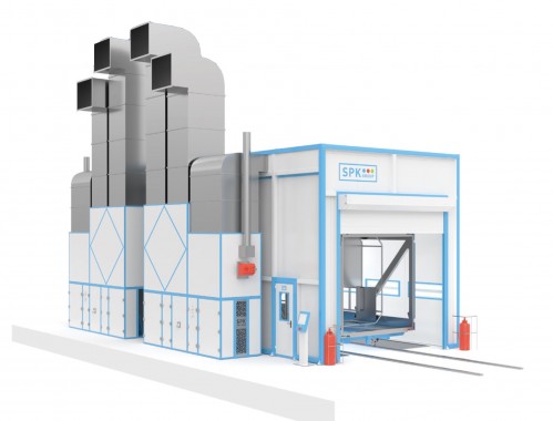 Окрасочно-сушильная камера SРК-SCB-12.5.5
