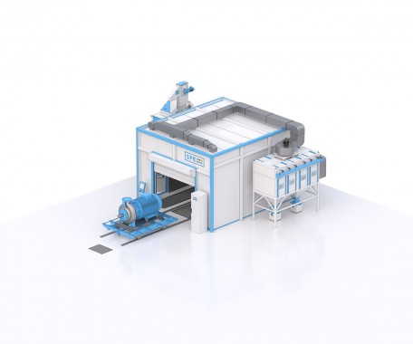 Дробеструйная камера SPK-SBB-6.5.4 для насосов Дробеструйная камера SPK-SBB-6.5.4 для насосов